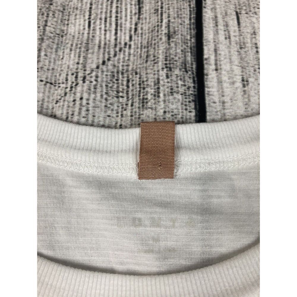 NEW‎ Lunya Cool Cotton Every Body Pocket Tee T-Shirt White Sz M - Picture 4 of 6